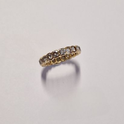 AMERICAN ALLIANCE Modern in yellow gold 750...