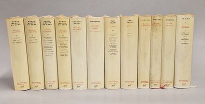 BIBLIOTHEQUE DE LA PLEIADE - 12 VOLUMES :
-...