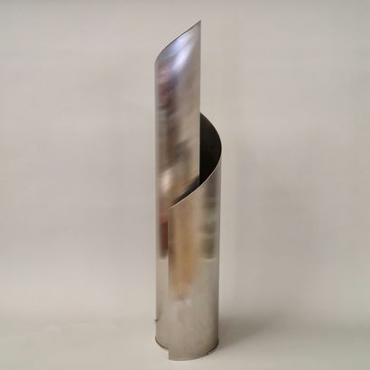 Twisted LAMP - Design, Circa 1970 in stainless...