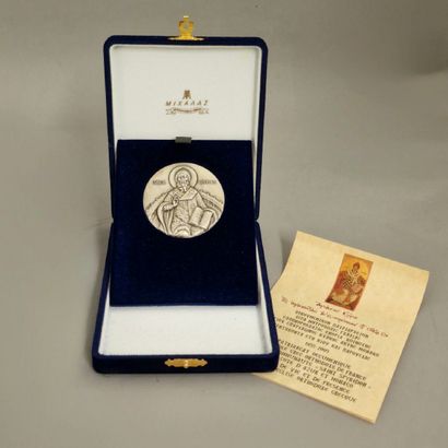 MICHALAS JOAILLER D'ART - MEDAL in silver...