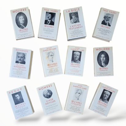 BIBLIOTHEQUE DE LA PLEIADE - 12 VOLUMES :
-...
