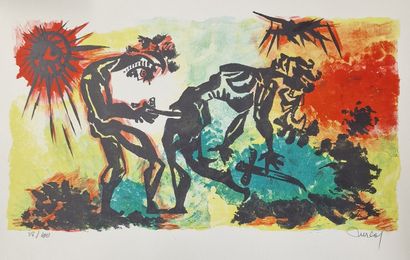 Jean LURCAT (1892-1966) - 9 LITHOGRAPHS 

-...