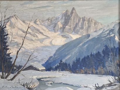 Charles Henry CONTENCIN (1898-1955)
Snow,...