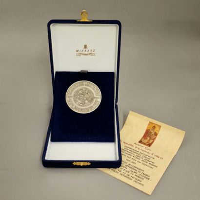 MICHALAS JOAILLER D'ART - MEDAL in silver...