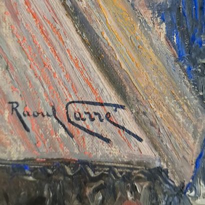 Raoul CARRE (1868-1933)
Paris Montmartre
OIL...