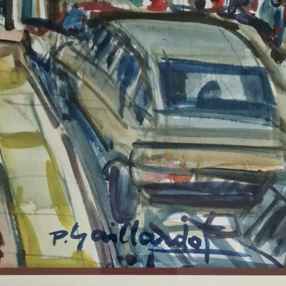 Pierre GAILLARDOT (1910-2022)
View of a city
AQUARELLE
Signed...