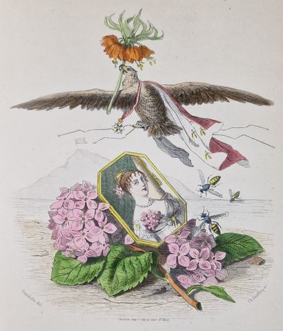 GRANDVILLE (Jean-Ignace-Isidore GERARD, dit),...
