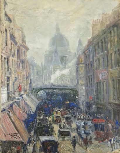 Raoul CARRE (1868-1933)
Paris Montmartre
OIL...