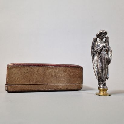 Early 20th Century silver-plated bronze CACHET...