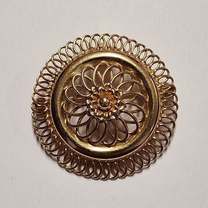 CIRCULAR PENDANT / PENDANT Circa 1960 in...