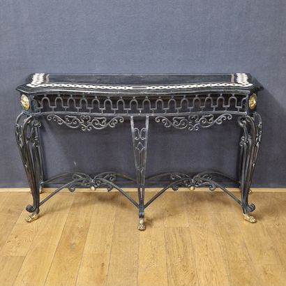 Neoclassical style RECTANGULAR CONSOLE with...