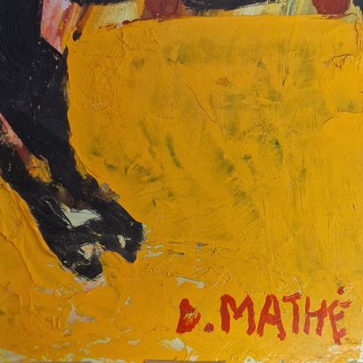 Daniel MATHE (1944-2014)
Corrida scene
OIL...