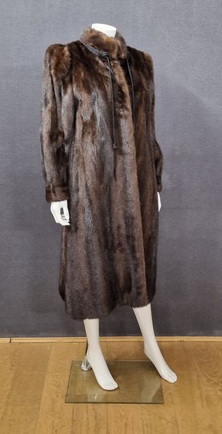 VISION COAT with officer collar adorned with...