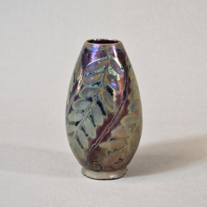 CLEMENT MASSIER GOLFE JUAN - SMALL VASE in...