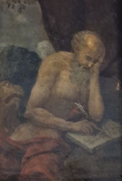 LATE SEVENTEENTH CENTURY SCHOOL 
Saint Jerome...