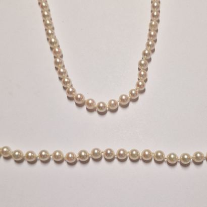 CULTURAL PEARL SEMI-PARN Modern, clasp in...