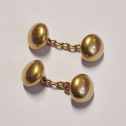 FIRST HALF OF THE 20th CENTURY PAIR OF HANDLEBUTTONS...