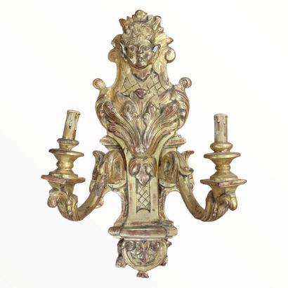 IMPORTANT Louis XIV Style 2 LIGHT LAMP Circa...