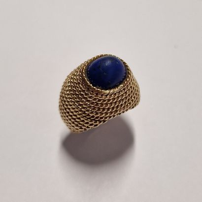 IN THE STYLE OF BOUCHERON - DOME RING Circa...