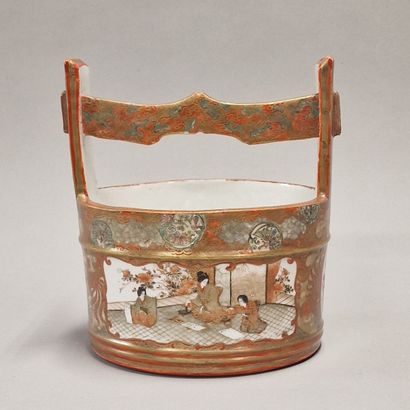 JAPAN MEIJI PERIOD (1868-1912) BAQUET GARDENSTAND...