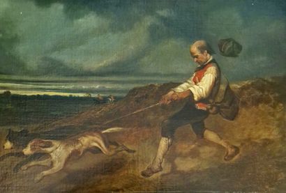 NINETEENTH CENTURY ENGLISH SCHOOL
Valet de...