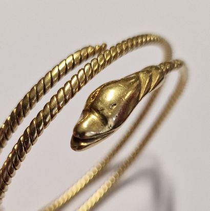 BRACELET SERPENT - Travail Etranger Moderne...