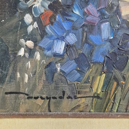 Elie BERNADAC (1913-1999)
Field flowers -...