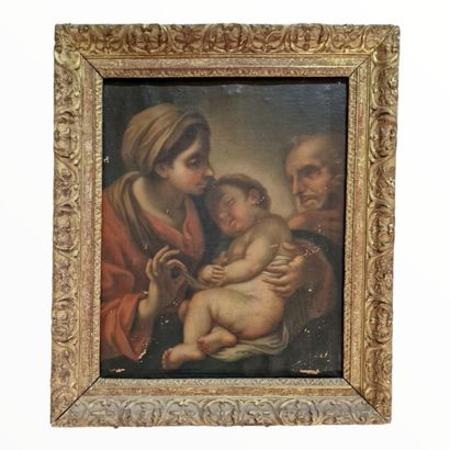 EIGHTEENTH-CENTURY ROMAN SCHOOL
Holy Family
OIL...