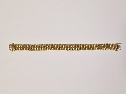 BRACELET Moderne in yellow gold 750 Millièmes...