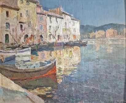 Jos-Henri PONCHIN (1897-1981)
The port of...