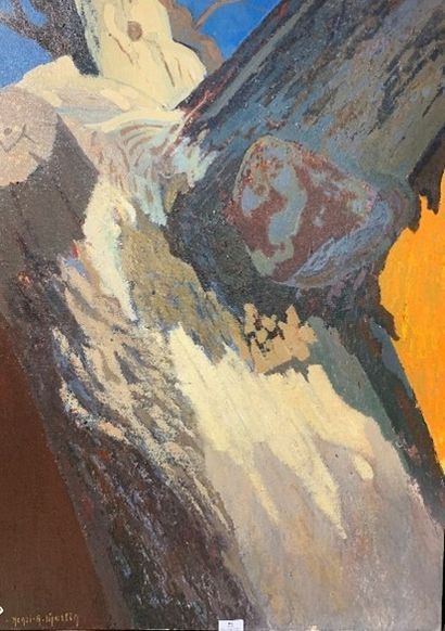 492/ Henri-André MARTIN (1918-2004)
Rigorous...