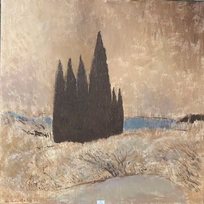 666/ Henri-André MARTIN (1918-2004)
Olive...