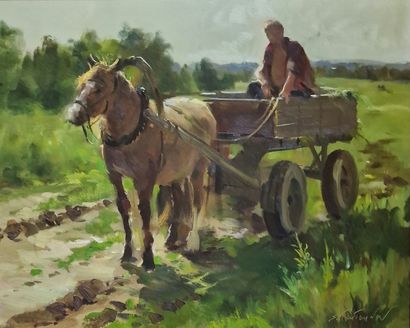 Sergueï TOUTOUNOV (Né en 1958)
Paysan Russe...