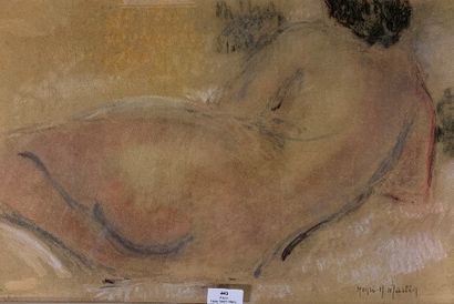 443/ Henri-André MARTIN (1918-2004)
Nu allongé...