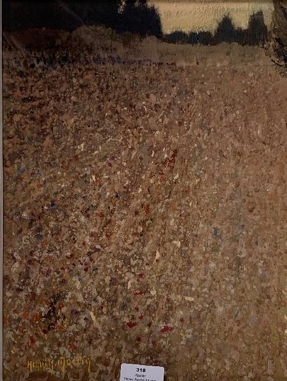 318/ Henri-André MARTIN (1918-2004)
Ploughed...