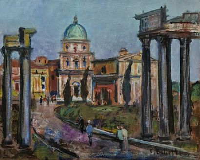 César BOLLETTI (c.1915-1995)
Rome
HUILE SUR...