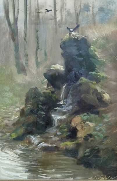 Sergueï TOUTOUNOV (Né en 1958)
Pies autour...