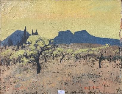 529/ Henri-André MARTIN (1918-2004)
Evening...