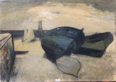 794/ Henri-André MARTIN (1918-2004)
Bateaux...
