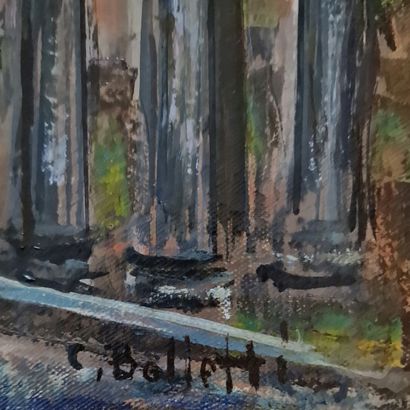 César BOLLETTI (c.1915-1995)
Rome
HUILE SUR...