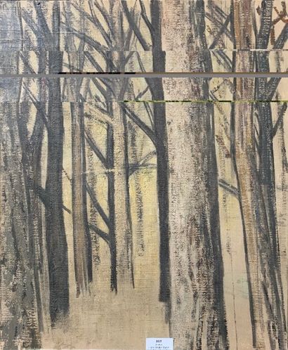 257/ Henri-André MARTIN (1918-2004)
Forêt...