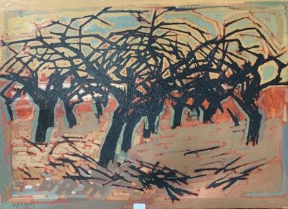 749/ Henri-André MARTIN (1918-2004)
Almond...