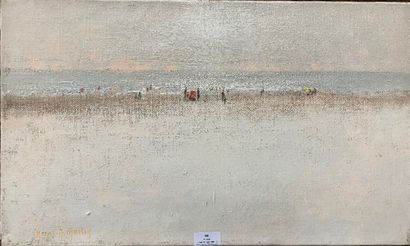 96/ Henri-André MARTIN (1918-2004)
Beach...
