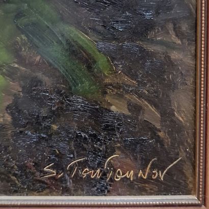 Sergueï TOUTOUNOV (Né en 1958)
Primevères...