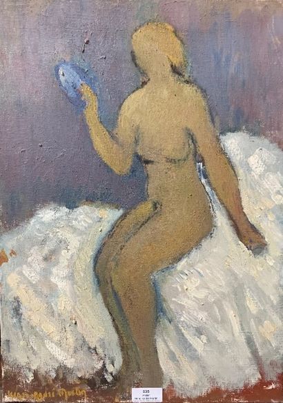 535/ Henri-André MARTIN (1918-2004)
Nu au...
