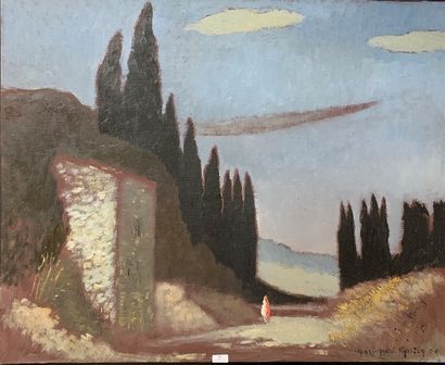 595/ Henri-André MARTIN (1918-2004)
Couple...