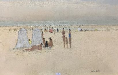 475/ Henri-André MARTIN (1918-2004)
The beach...