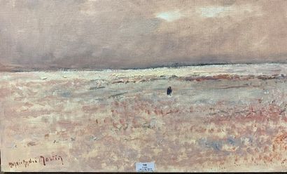 128/ Henri-André MARTIN (1918-2004)
Beach
Canvas...