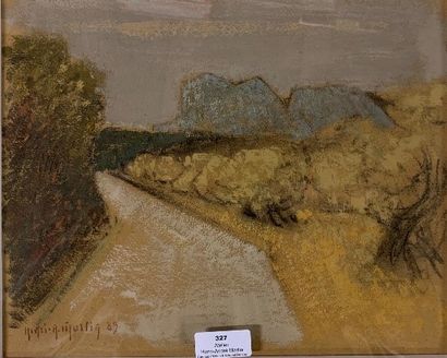 327/ Henri-André MARTIN (1918-2004)
Path,...