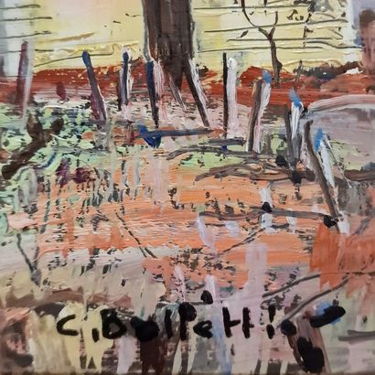 César BOLLETTI (c.1915-1995)
Mazet en Provence
HUILE...